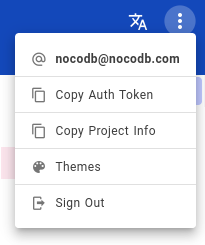 NocoDB Auth