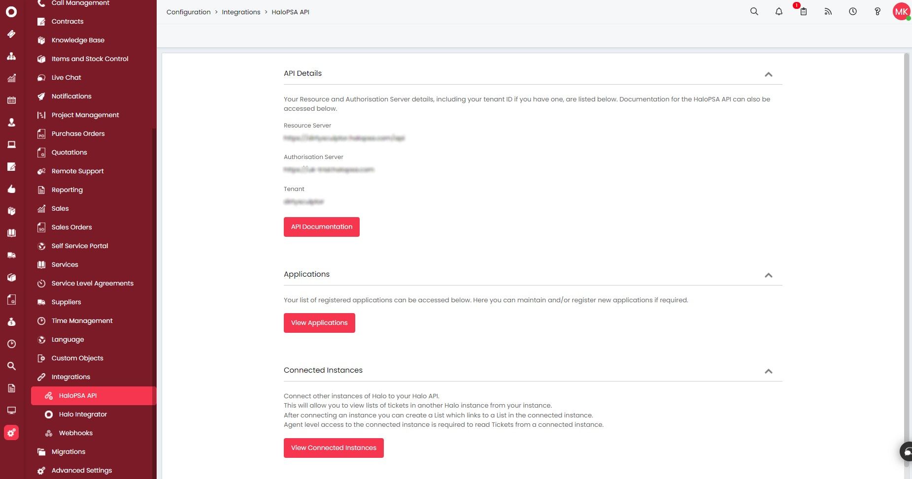 'Resource Server', 'Authorisation Server', 'and Tenant'